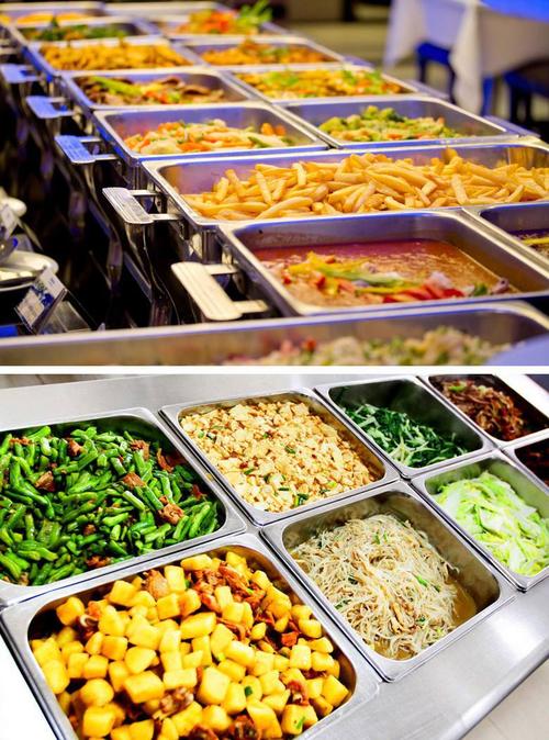 我们经常调侃到大学校园的"食堂菜",以"个性鲜明,创新大胆"为特色