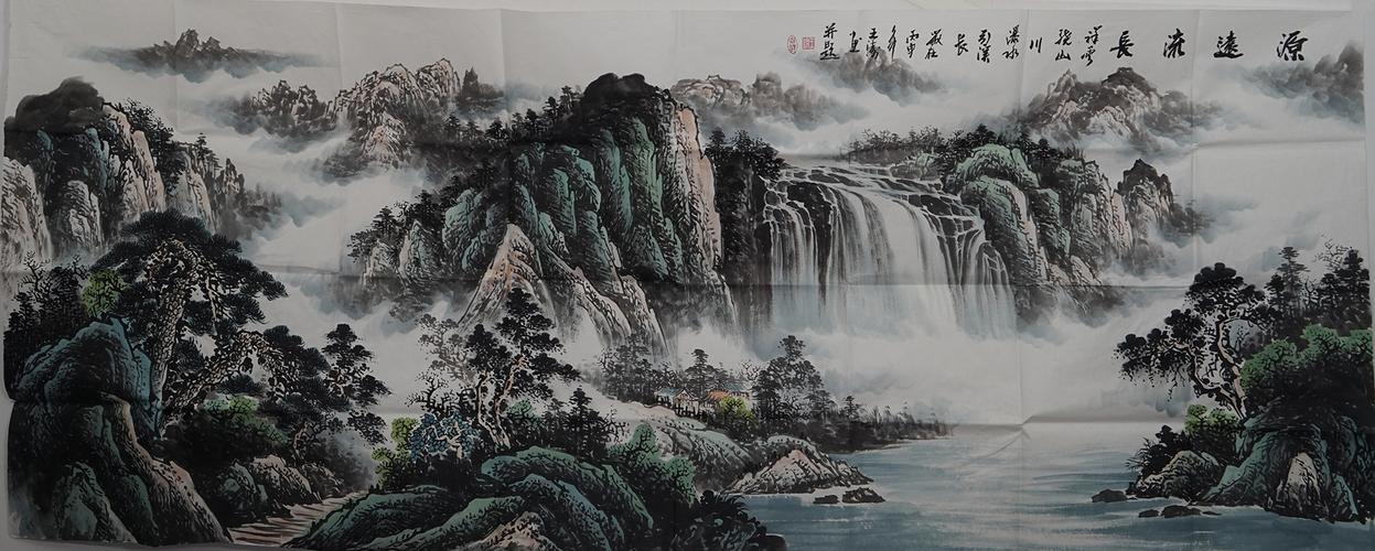 国画山水_国画牡丹_国画花鸟_ 张泉国画源远流长 - 下午,发现喜欢