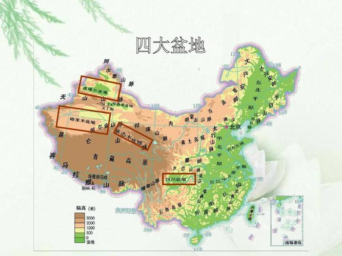 八年级地理课件:2-1《中国的地形》(2)(湘教版上册)