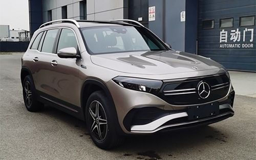 奔驰纯电suv eqb亮相工信部申报目录 续航超500km
