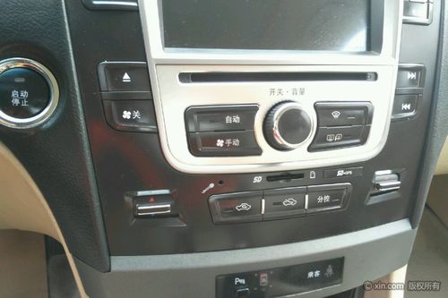 比亚迪g6空调调节区
