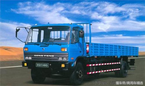 90年代公路运输主力!东风eq145六吨/eq153八吨平头柴油车