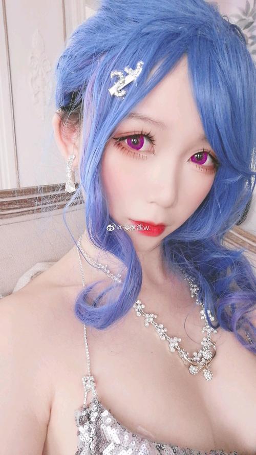 碧蓝航线cos〕美少女圣路易斯,这样优雅的气质,多么