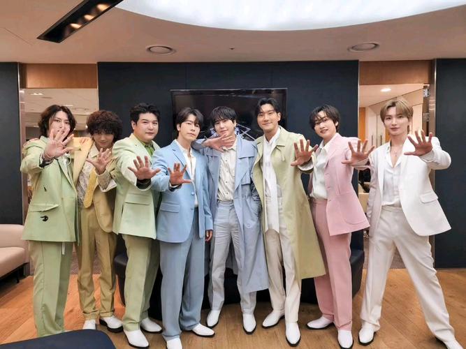 superjuniorcallin舞台合照合集