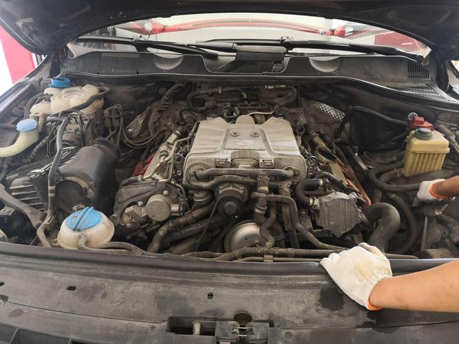 途锐v630机油怎么看途锐v6怎么看发动机缸数