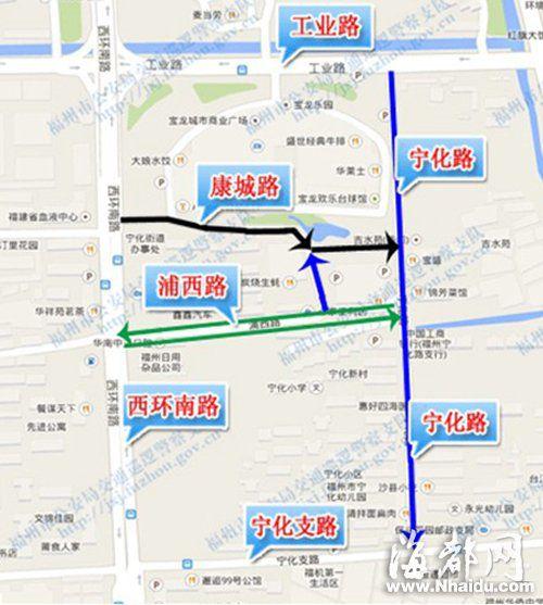 福州放大招"解堵" 148条道路变单行道(组图)