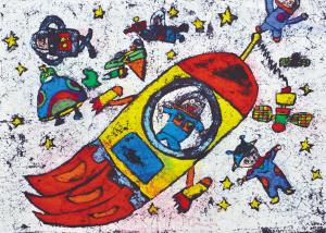 全省儿童画大赛一等奖作品选登