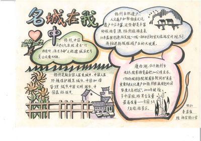 郑州家乡介绍手抄报 介绍自己的手抄报