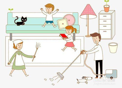 家庭每周大扫除的重要性.