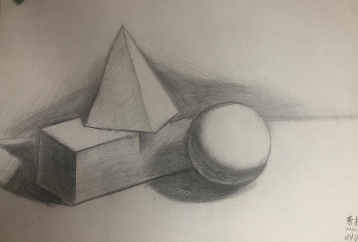 这幅素描,是这个月,我最满意的一次"作品"啦!
