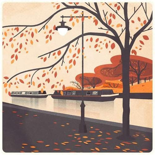 10款极简主义扁平风插画