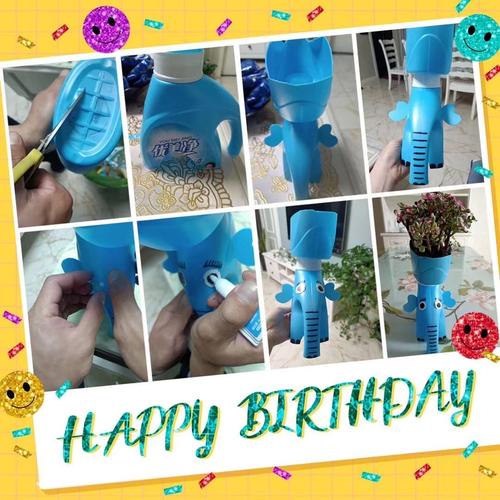 看,最受欢迎的大象花盆教程都准备好啦!