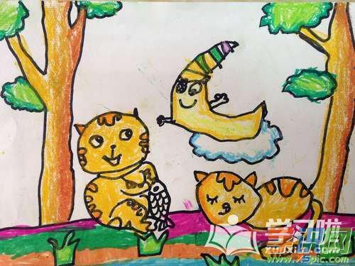 二年级小学生儿童画作品