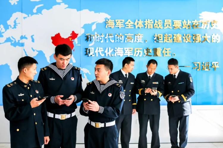 学习党史军史北部战区海军官兵在行动