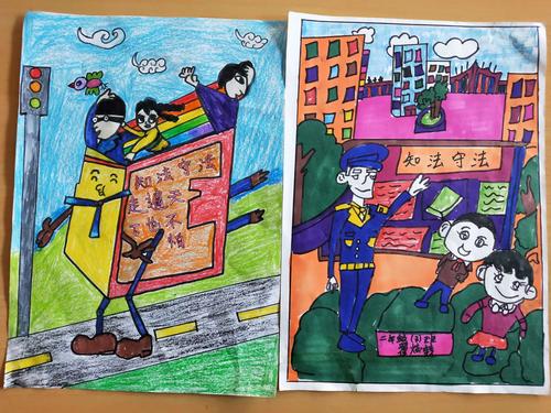 学法知法守法,做合格小学生