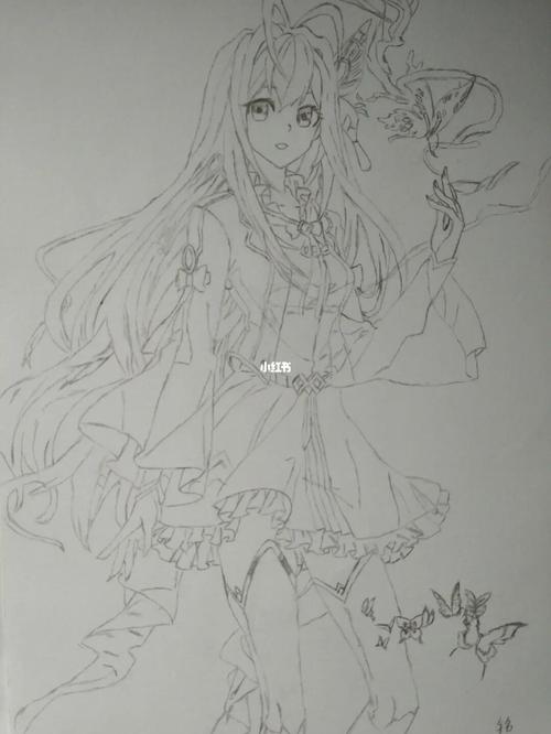 王冬儿(唐舞桐)手绘_手绘_斗罗大陆_线稿_文化_绘画