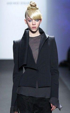 t台模特创意发型图片 见识最个性t台走秀发型