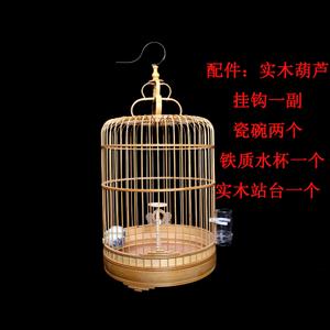 百灵笼竹鸟笼子竹制百灵云雀鸟笼子半成品百灵云雀竹圆笼子配件