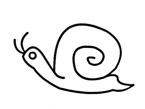 幼儿园简单动物画画图片