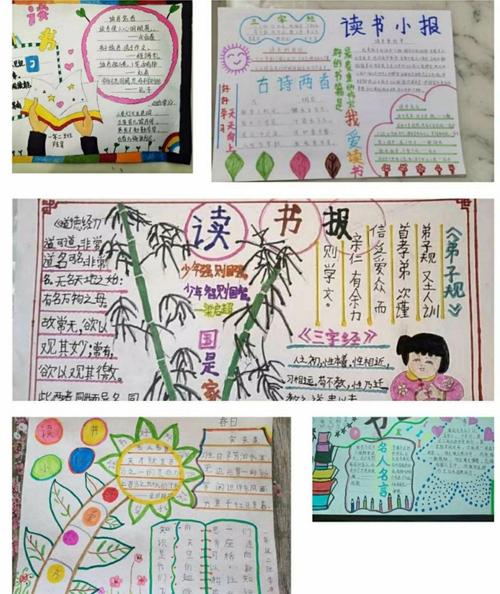 创意读书小报,收获一路书香!