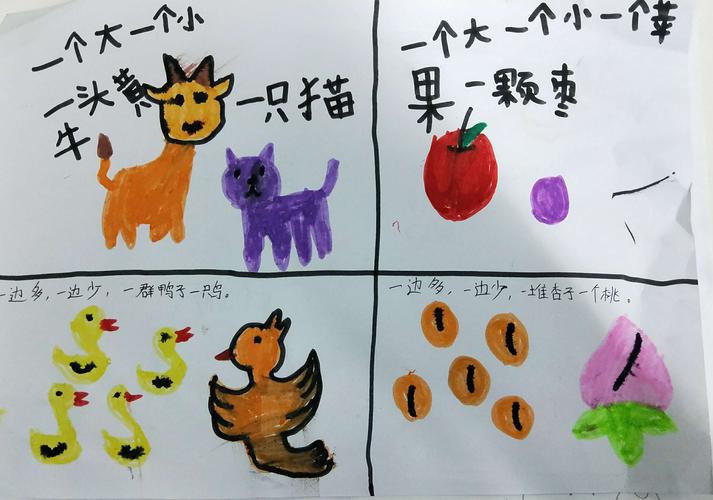 《大小多少》读写绘