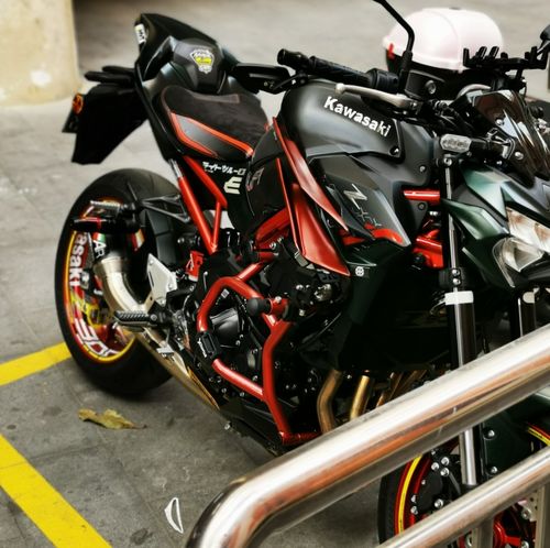 适用川崎z900改装 10r z250 650风刀破风定风翼800导扰流板zx6 400