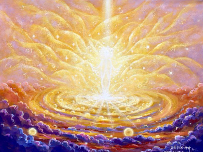 灵性画家林肯肯《生命之光》
