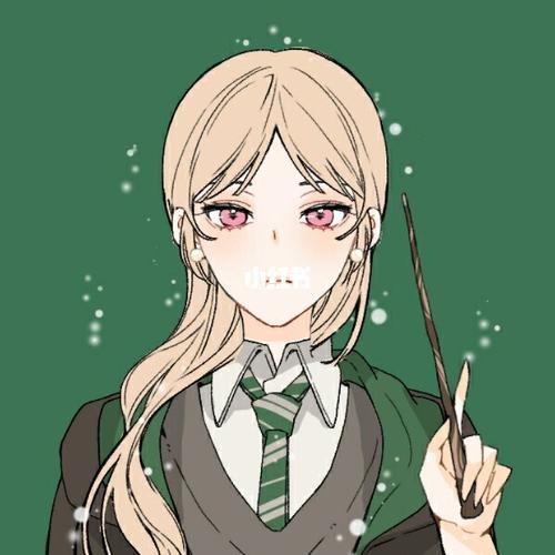 三张斯莱特林女生头像(自创)_素材_头像