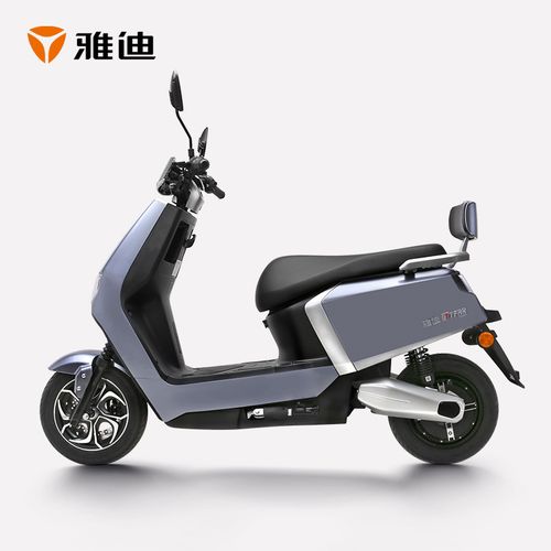 雅迪电动车冠能莱特1200w动力版72v石墨烯铅酸电池代步电摩电瓶车