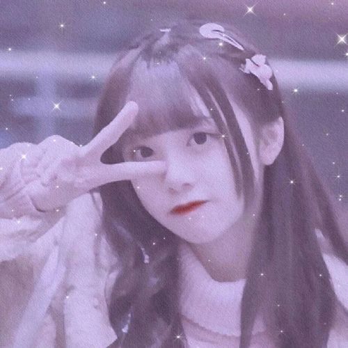 女生头像闺蜜头像带星星的真人女生头像第一期