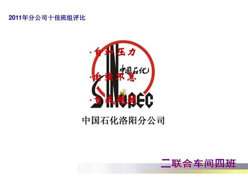 二联合车间四班十佳班组申报ppt材料