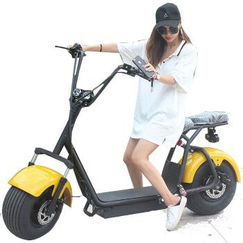 忝臻两轮电动车哈雷电动车太子摩托车宽胎锂电池自行车滑板车城市代步