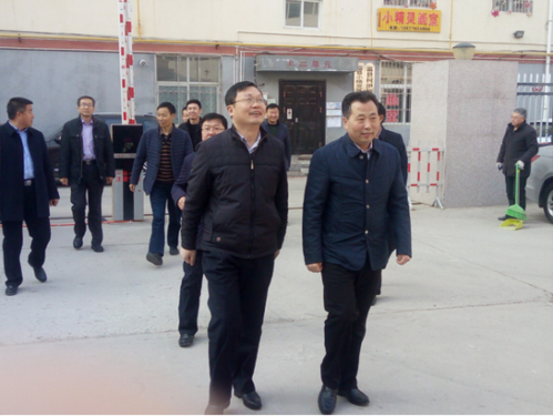 陕西省延安市富县书记县长看望慰问检察干警