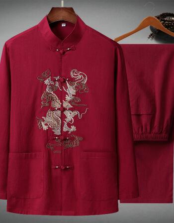 红色 195>骋芮>唐装/汉服>男装>服饰内衣