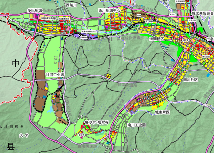 目前,随着南川新区各类配套规划的兑现,区域的主要发展阵地已渐趋饱和
