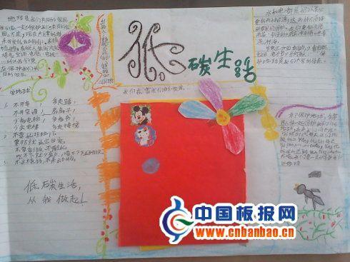 调皮的空气为题的手抄报 春天主题的手抄报