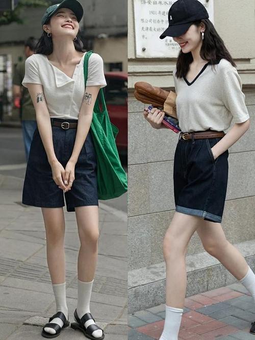 初秋还是短裤最凉快,教你这些时尚搭配,穿出时髦减龄