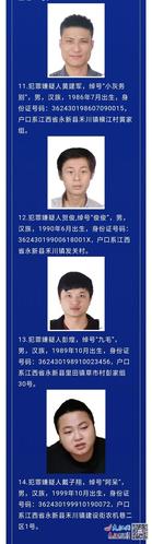 永新县公开征集龙钦锋,龙星星涉黑组织成员违法犯罪线索(图)