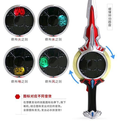 一折欧布圆环万代_艾克斯欧布奥特曼变身器万代暗黑中文版大号圆环