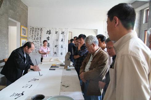 辽宁书协杜志宇秘书长慨书"金石永寿"