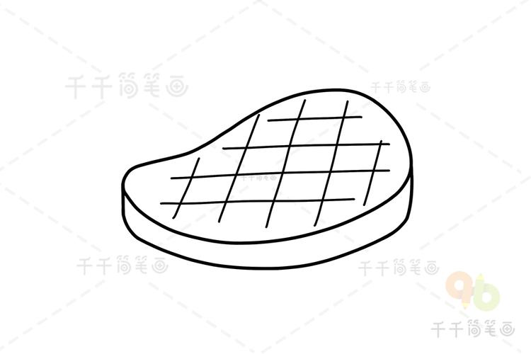 牛肉简笔画图片