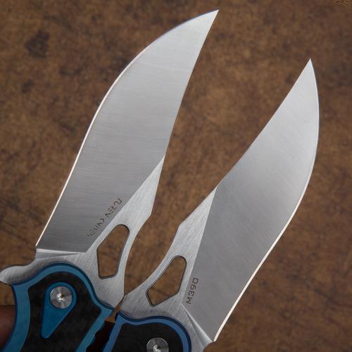 进口m390粉末钢折叠刀户外求生刀具edc随身便携钛合金