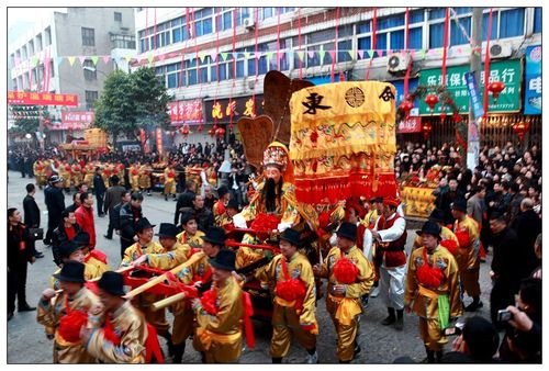 莘塍庙会-抬佛
