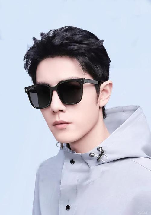 肖战陌森眼镜图