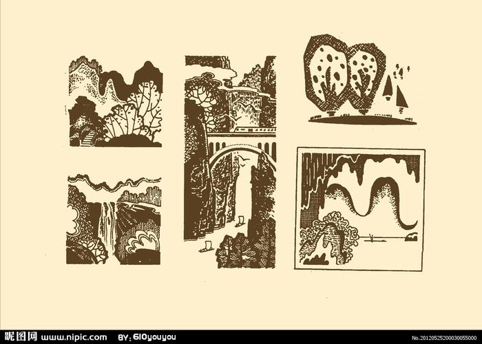 风景装饰画源文件__风景_psd分层素材_源文件图库_昵图网nipic.com