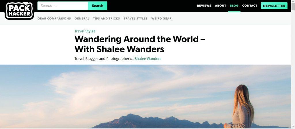 shalee wanders: a premiere adventure travel blog