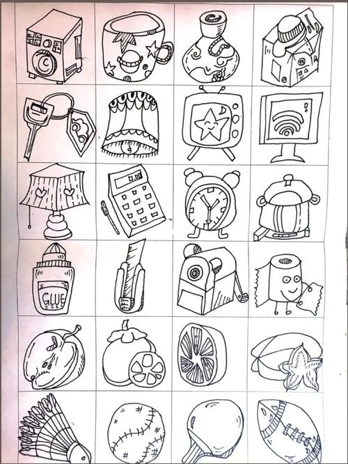 简笔画 | 静物_简笔画_静物_兴趣爱好_绘画