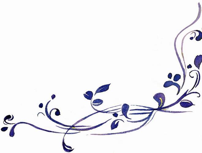 好看优秀的古诗黑板报内容图案花边图片    2.简单