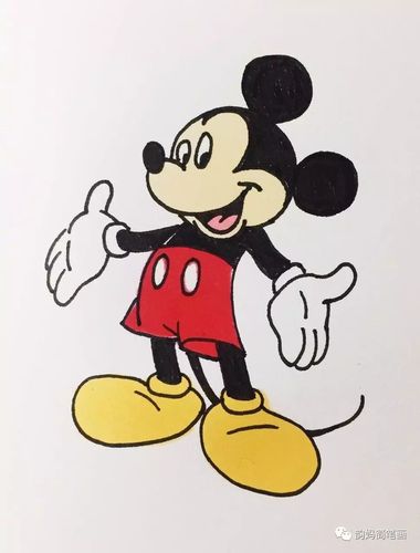 【韵妈简笔画】一起来画米奇