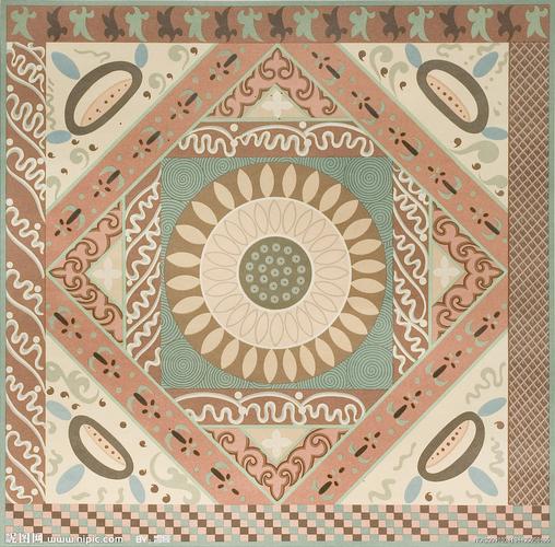 敦煌藻井图案(北魏)图片
